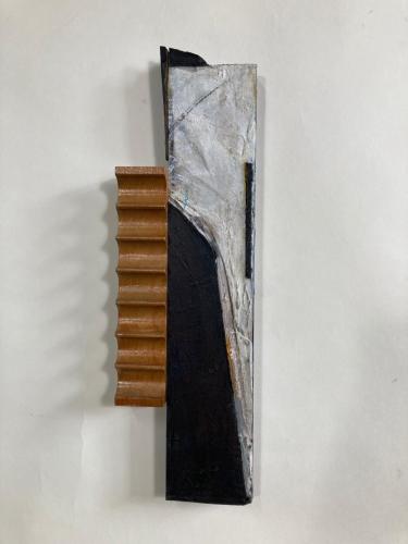 Dada Chop Suey_2021_ paint_wood_ 16_ x 5_