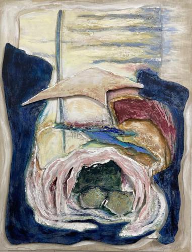 Woodland Glen _2017_ paint_wood_24_ x 18.5_